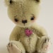 Artist Miniature Anime Pistache bear  By Nathalie s bears