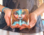 I am an enchanted forest, ceramic art tile