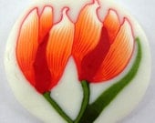 Polymer clay Tulips cane