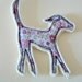 hound brooch
