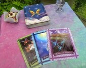 Faerie Enchantments Hand-Dyed Silk Altar Cloth - Protect Tarot Decks, Altar Table, Pagan Ritual Tools, Wicca, Magick