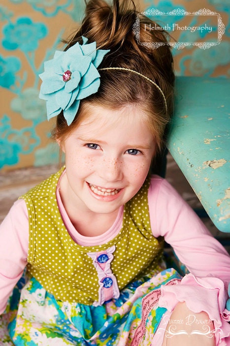 Ava Felt Flower PDF Pattern Easy Tutorial How To DIY