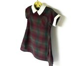 Kate Greenaway Size 3 Plaid Dress