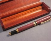 fountain pen, hand turned - on sale