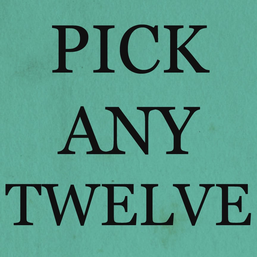 Pick Any Twelve- Vintage Style Gift Tags