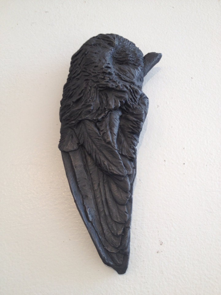 I gave you all of me. Bird wing sculpture by Darla Jackson