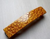 Polymer Clay Extra Large Barrette, Four Inches