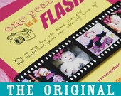 One Year Old in a Flash (A First Birthday Invitation) - Design Fee