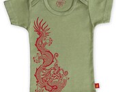Sage Green Dragon T-shirt