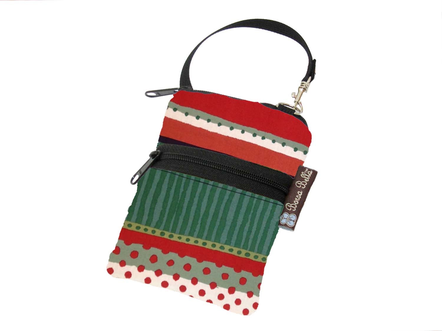 iPhone Case iPhone 4 or 5 Case iPod Case Blackberry Case Camera Case SMALL GADGET BAG - Fast Shipping -  Dots and Whatnots  Fabric
