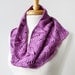 Spring Women's Fashion - Hand-Knit 100% Silk Cowl Scarf - Mother's Day Gift Idea