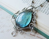 Amphitrite 2013 - A Magical Aqua Blue Labradorite Necklace