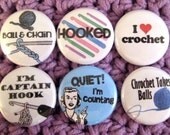 Crochet Buttons - FREE SHIPPING