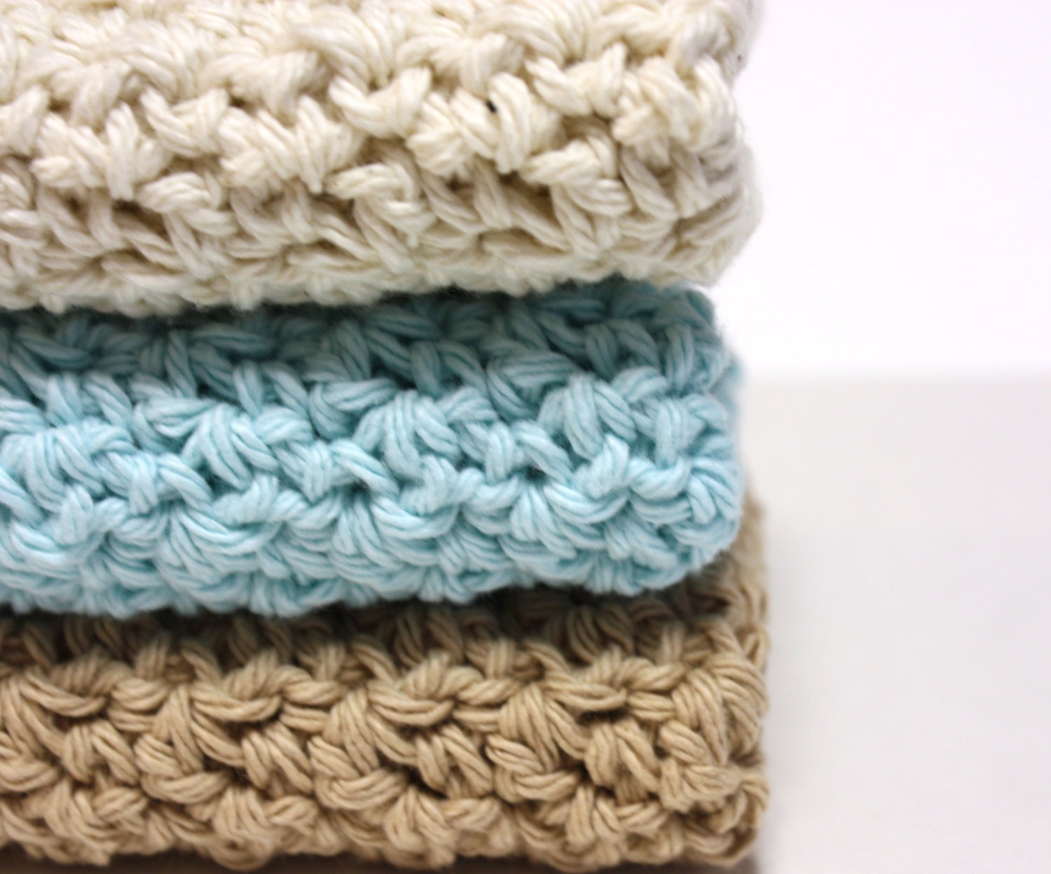 Crochet Dishcloths Cotton Dishcloths Washcloths Beach
