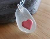 Sea Glass Necklace - Beach Glass Jewelry - MY SWEETHEART