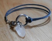 Sea Glass Jewelry - Nautical Ring Bracelet - TRAVELLER