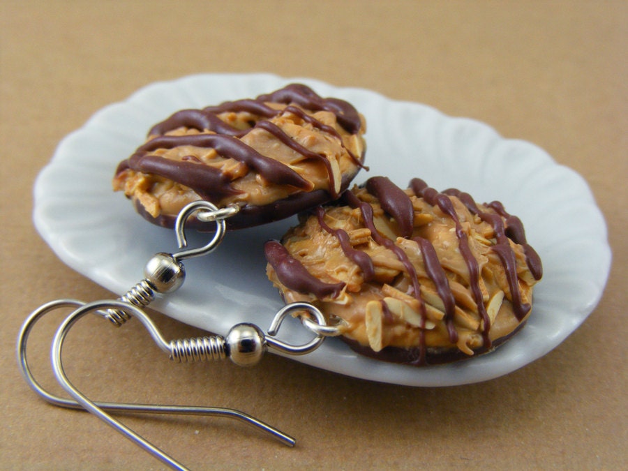 Caramel deLites - Girl Scout Cookie Earrings