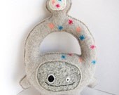 Beige Strange Foo - Recycled Cashmere Plush Toy