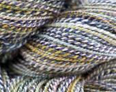 Handspun Yarn - Bluefaced Leicester Wool and Tussah Silk