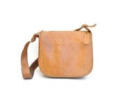 vintage brown leather COACH satchel