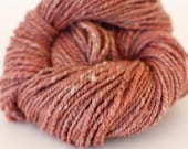 Bunny Love Collection Hand Spun Yarn -  Cranberry Heather