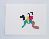 Happy Father's Day - Horsie collage card