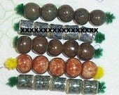 Handmade Stoneware Bead Sets