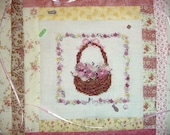 May Flower Basket Cross Stitch PDF Pattern Instant Download