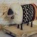 Primitive, Folk Art, Americana, handmade Medium Wool Sheep Pull Toy... Americana Wooly Sheep Pull Toy