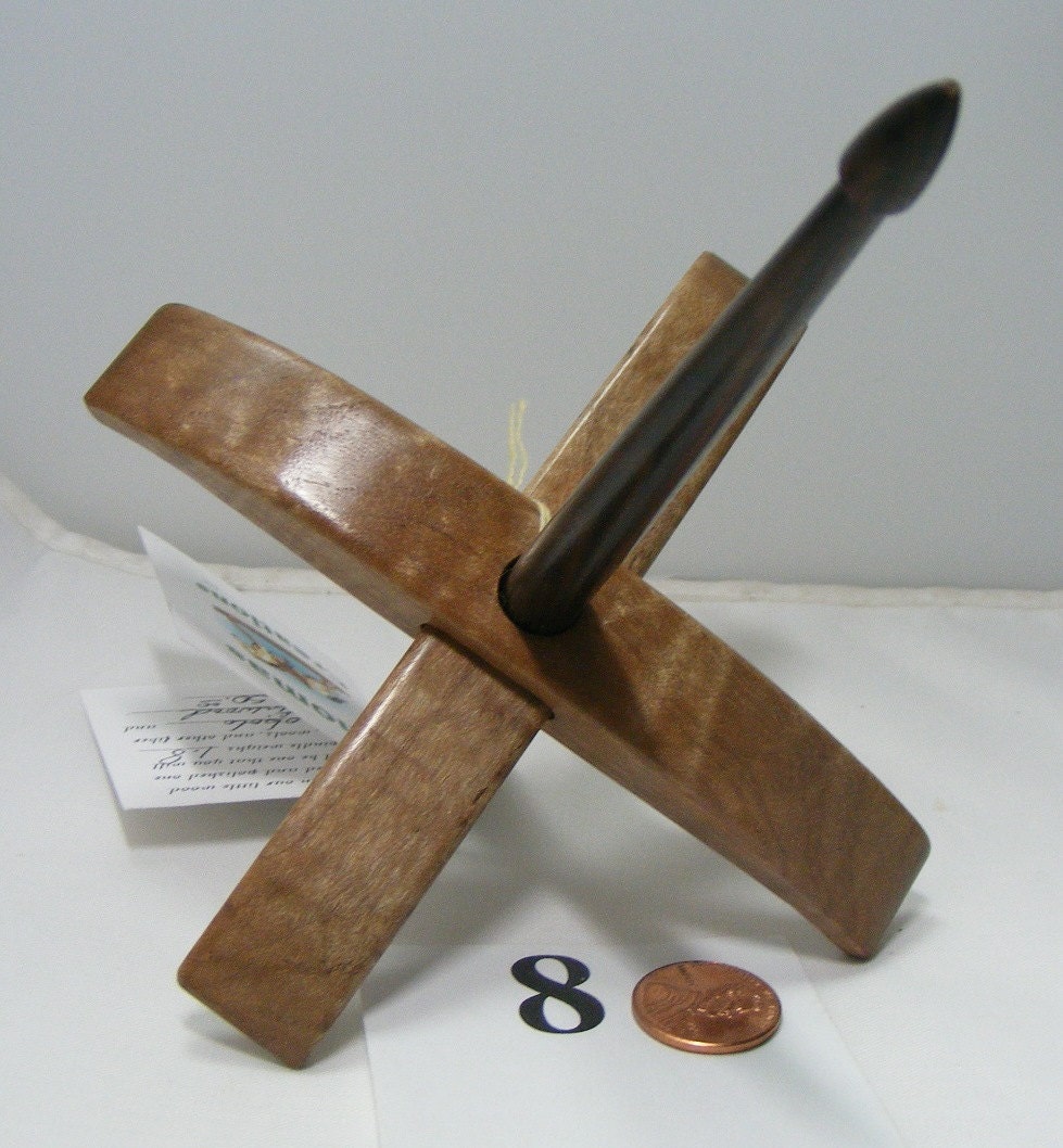Turkish Spindle- Large- Asian Satinwood