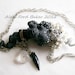 Necklace Wearable Art Sculpture Beadwork Pod InDeSpiral Aleta Ford Baker