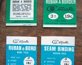 Vintage Seam Binding Magnets