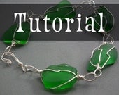 TUTORIAL: Chunky Beach Glass Bracelet or Necklace (Wire-Wrapped Instructions)