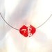 Witch's Ball Jewelry Lampwork Glass Bead Pendant