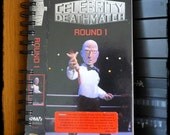 Celebrity Death Match Repurposed VHS Cover Notebook Journal