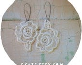Rosie Asymmetrical Lace Earrings