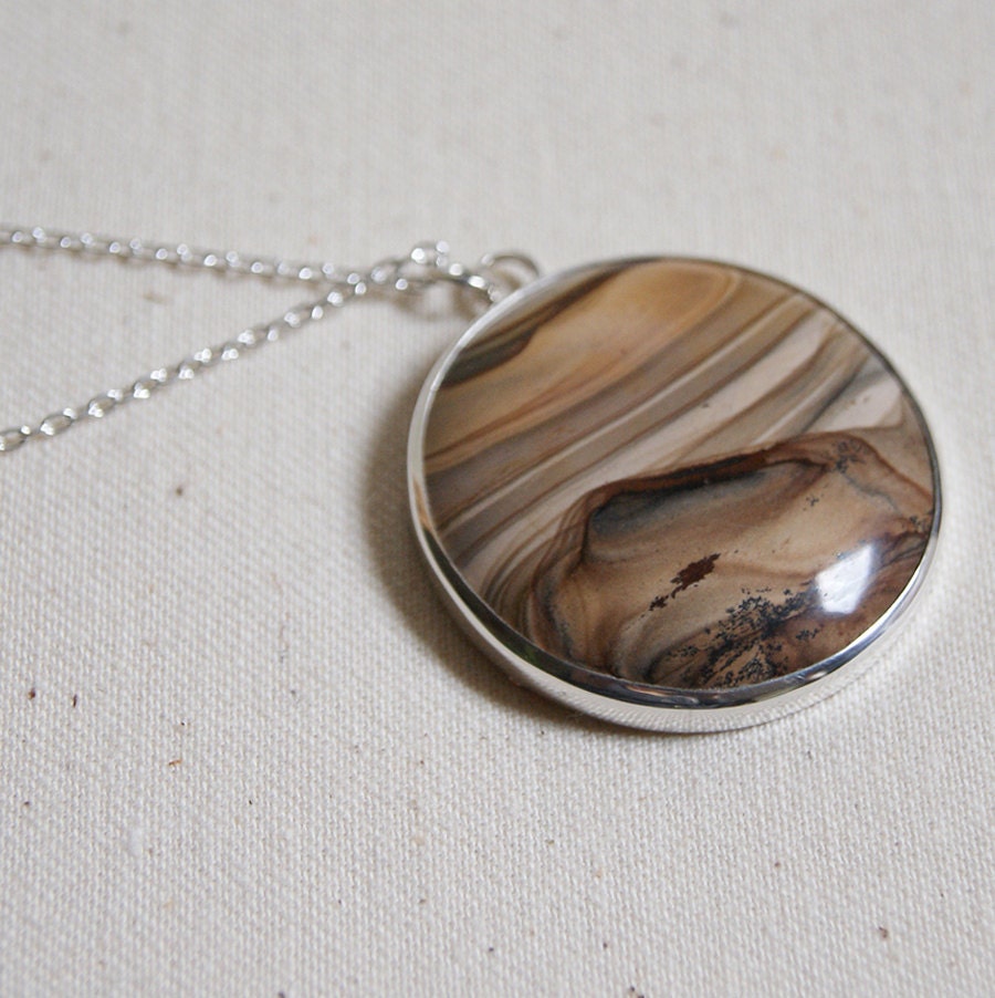 The Dunes, a Royal Sahara Jasper necklace