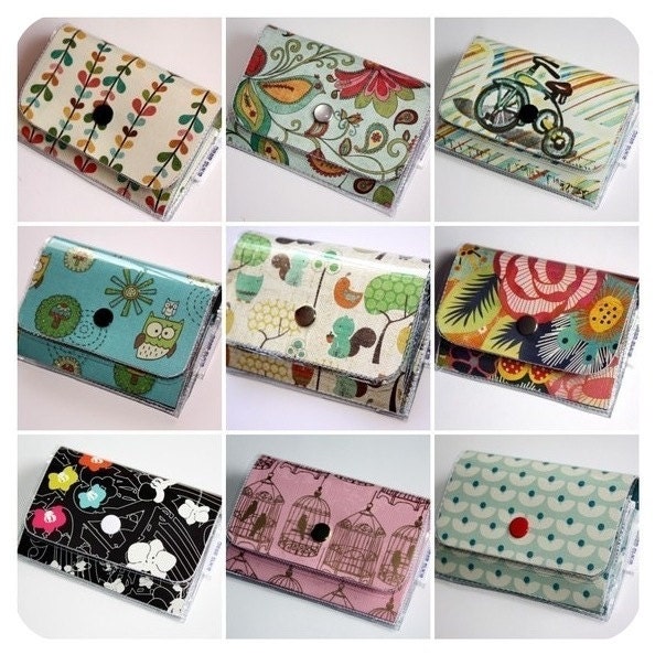 Design Your Own Small Accordian Wallet