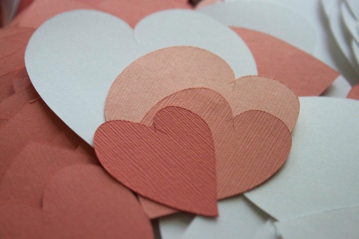 Box of Love - Heart-shaped Paper Scraps