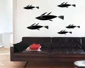 Banc de poissons, Decorative wall decals