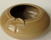Ginkgo  Bowl  in ocher