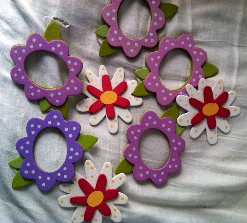 Wooden flowers for decoration