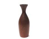 Teak Vase - Signed G. Biersdorf - 1977