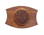 Dansk Denmark Mutenye Rare Woods Teak Tray - Serving Board