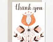 Thank You Botanic Card