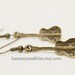Guitar earrings