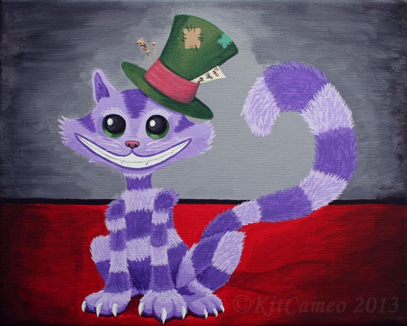 Cheshire Kitten, Art Print