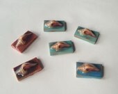 Porcelain Mosaic Tile Cone Sea Shell