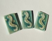 Porcelain Mosaic Tile Seahorse