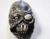 Stone ZombieHead Pendant